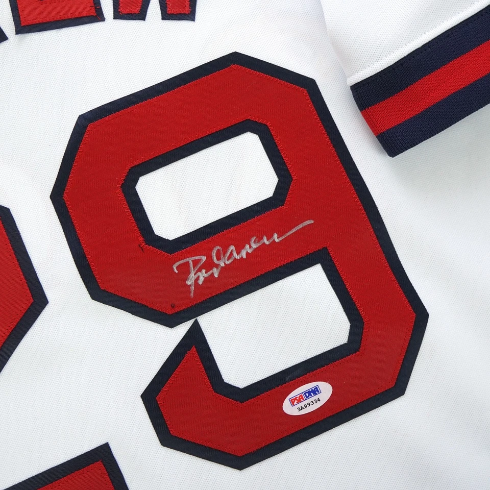 Rod Carew signed California Angels Cooperstown Home White Jersey PSA/DNA - Image 4 of 4