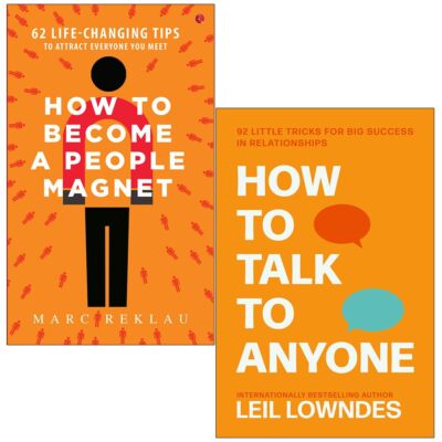 How to Talk to Anyone, How to Become a People Magnet 2 Books Collection Set
