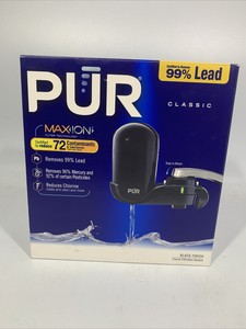 Pur Water filtration System basic Black faucet mount (723987000091)