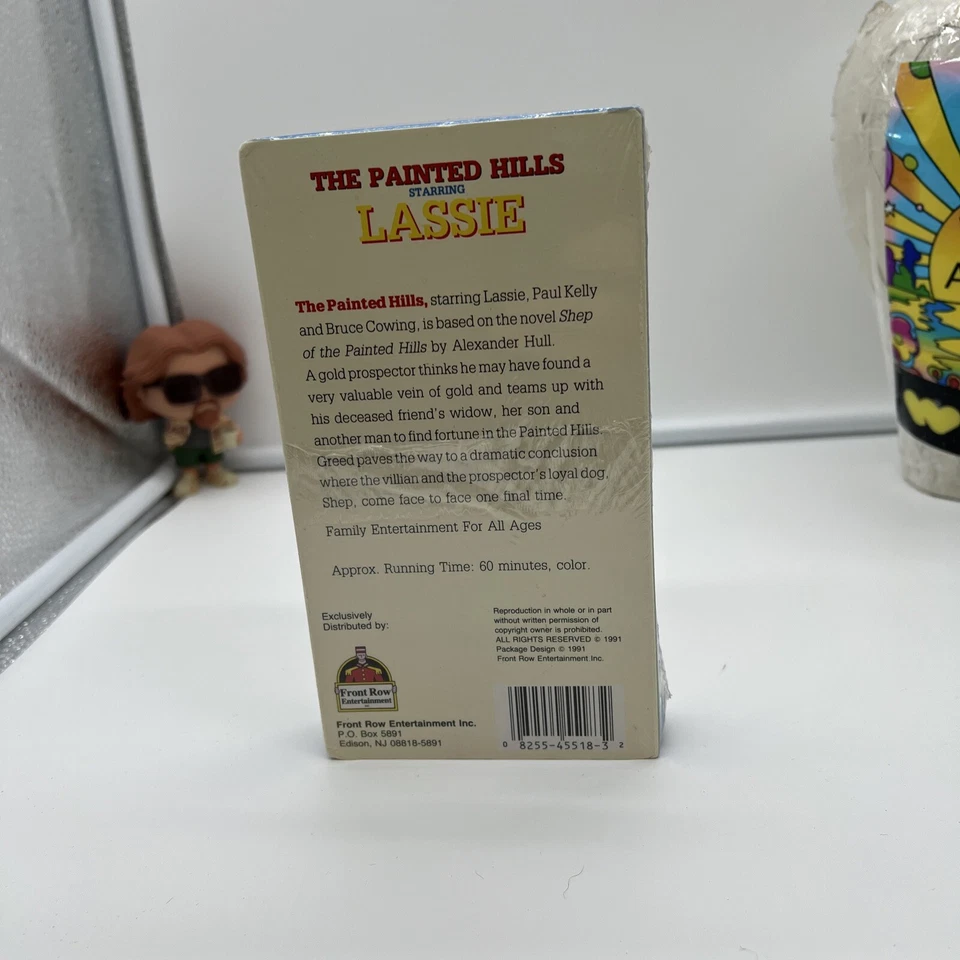 1991 the painted Hills starring Lassie the courageous dog VINTAGE SEALED VHS - Image 3 of 4