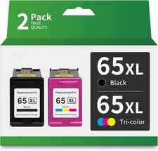 Black Color Ink Cartridges 61XL 62XL 63XL 64XL 65XL 67XL for HP Printers