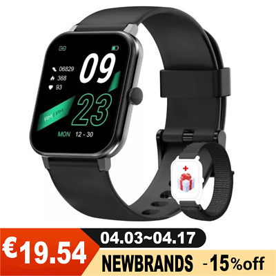 Blackview Smartwatch, R3 Pro Herren Damen Fitnessuhr Armbanduhr mit Pulsmesser