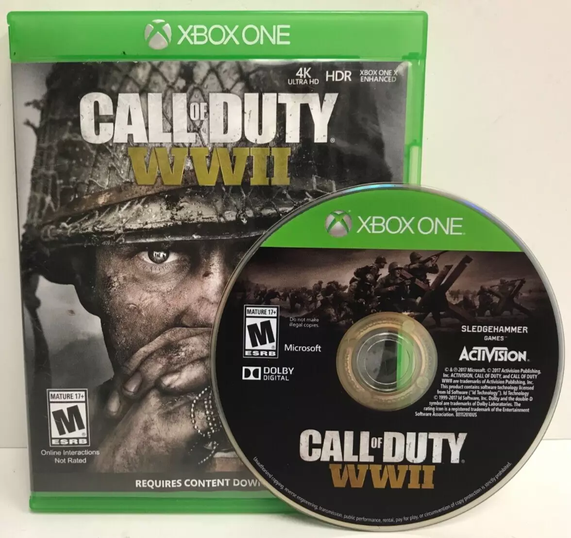  Call of Duty: WWII (Xbox One) : Video Games