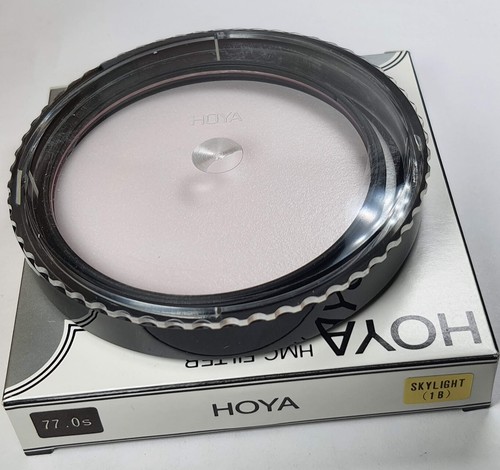 2x Hoya HMC 77mm Skylight 1B Glass Lens Filter Japan 77 mm Multi-Coated - Picture 3 of 11