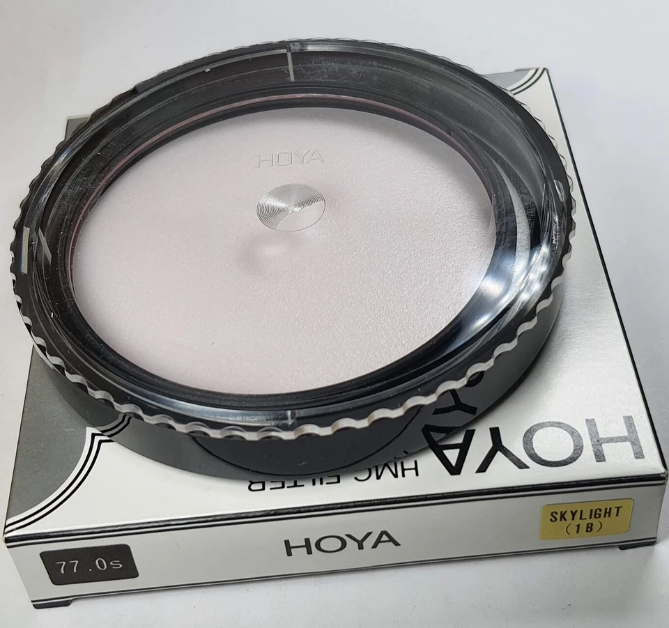 2x Hoya HMC 77mm Skylight 1B Glass Lens Filter Japan 77 mm Multi-Coated - Image 3 of 4
