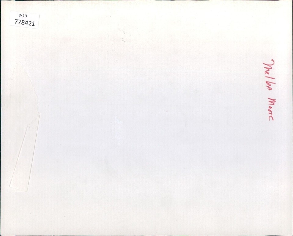 Vintage Singer Actress Melba Moore Gospel Soul R&B Disco Music Promo