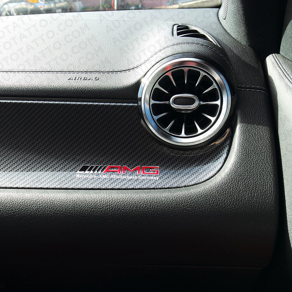 AMG Edition Interior Emblem Aluminum 3D Decal Sticker Badge Decorate ...