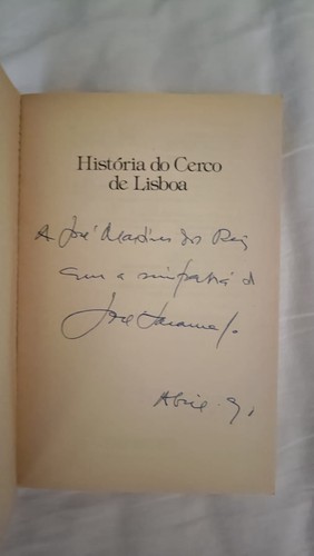 José Saramago, Storia dell'assedio di Lisbona, prima ed portoghese autografato prezzo ebay