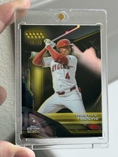 Christian Moore RC /50 - 2026 Topps Chrome Black Gold Mini Diamond Rookie