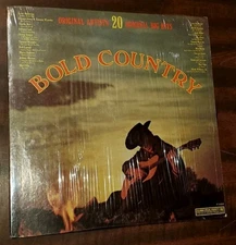 Bold Country (LP 1977 CSP/CBS Records) Early 1970s Country Hits EX/EX