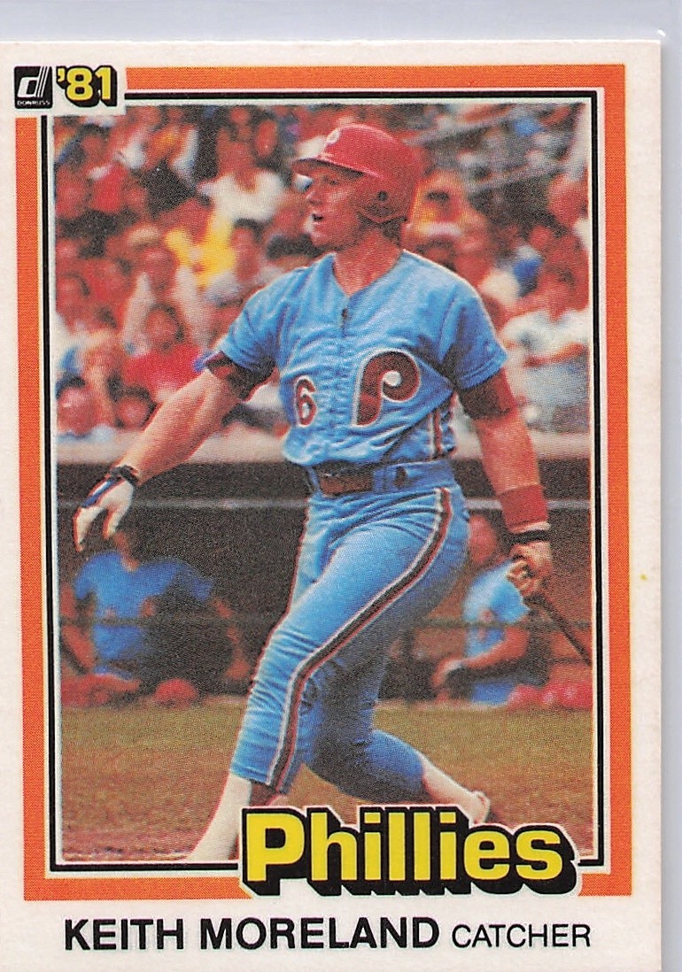 1981 Donruss - Keith Moreland #382 (RC) NM