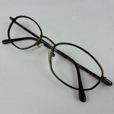 On-Guard 314N Safety Glasses 51-18-135 Chocolate Metal Oval FRAMES ONLY Z87-2