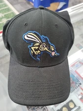 Vintage Sugar Land Skeeters Size 7 3/4 The Game MiLB CAP Black Hat Space Cowboys