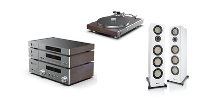 JBL Classic + Canton A55 ++ exklusive Bundle ++ SA550 + TT350 + MP350 + CD350 - Bild 1 von 4