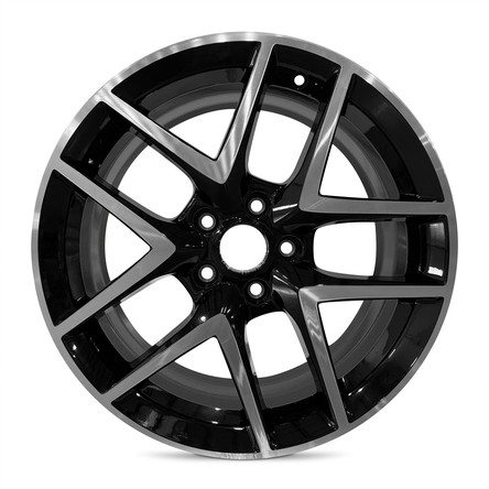 18x8 Road Roady RRW-60318A Black Aluminum Wheel 5x4.5 (50mm)