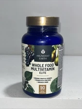 Sealed Abundant While Food Multivitamin Elite 90 Tabs