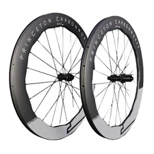  700C Road Bike Carbon Fiber Wheelset Disc Brake 6560mm Depth Matte Glossy 