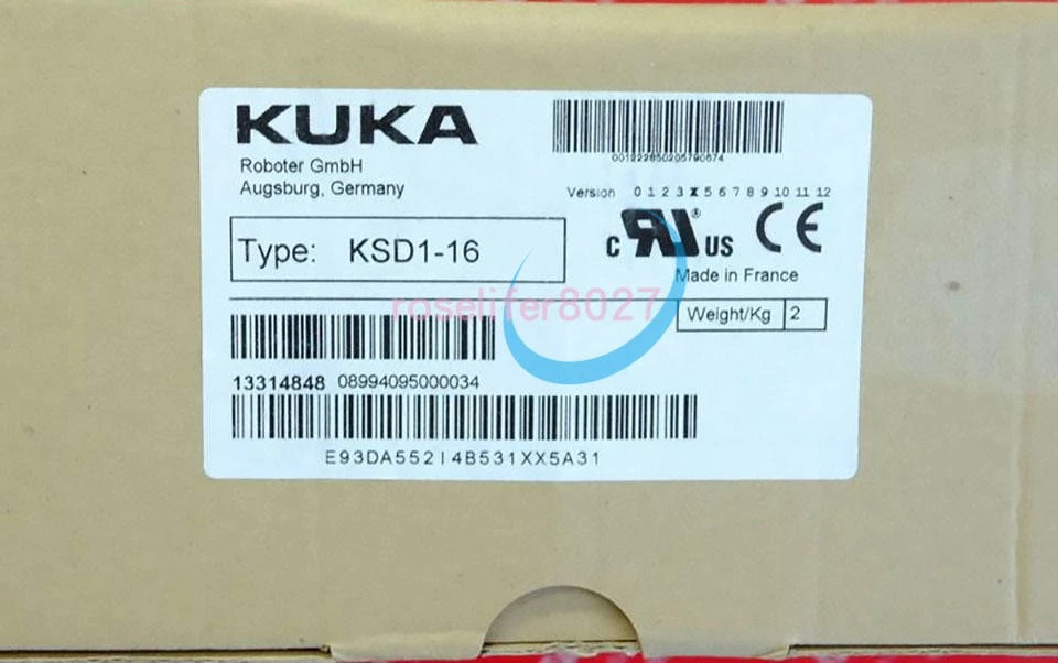 1PCS NEUF KUKA SERVO DRIVER KSD1-16 00-122-285 - Photo 1/1