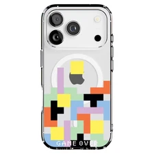 Tough Case For Apple iPhone (17,16,15,14,13,12,11,X,8),Game Over Print