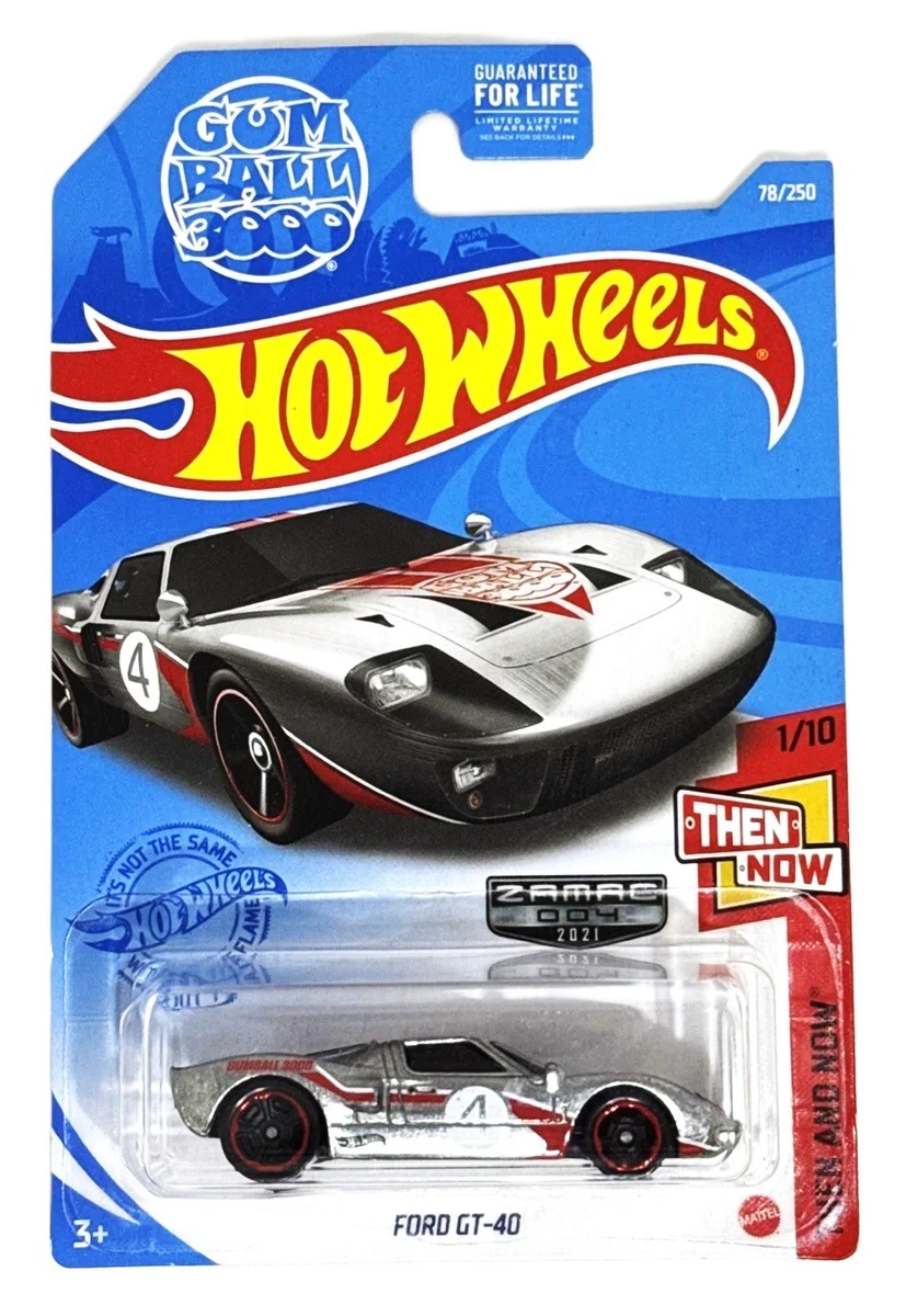 Hot Wheels Ford GT40 Contemporary Manufacture Diecast Cars, Trucks