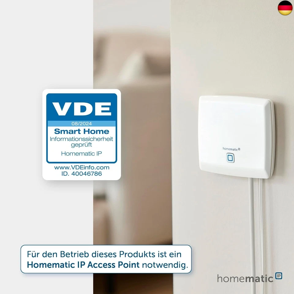 Homematic IP Funk Wandthermostat HmIP-WTH-1 - Bild 4 von 4