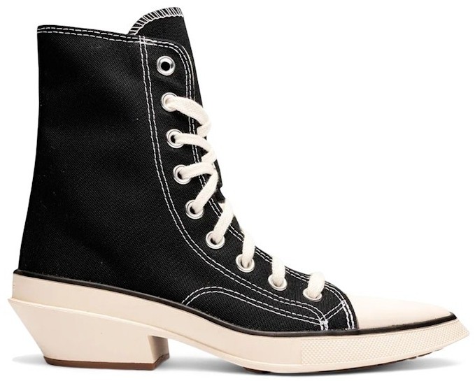 Converse Chuck 70 De Luxe Pointed High Black White W for sale | eBay