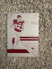 2019 1/1 Travis Kelce Magenta Printing Plate Plates 1 of 1