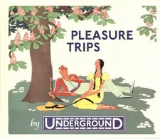Pleasure Trips by Underground by Riddell, Jonathan Hardback Book The Fast Free