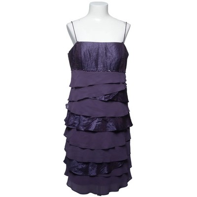 S.L. Fashions, Cocktailkleid, Größe: 44, Lila, Einfarbig, Damen #OVs