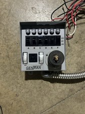 Reliance Gentran 20216 Generator Transfer Switch 125/250 VAC 15A Circuits