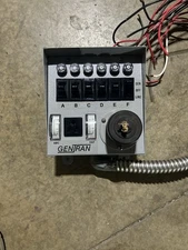 Reliance Gentran 20216 Generator Transfer Switch 125/250 VAC 15A Circuits
