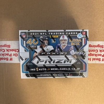 2021 Panini Prizm Football Target Mega Box Sealed Pink Prizms 1 AUTO or MEM  