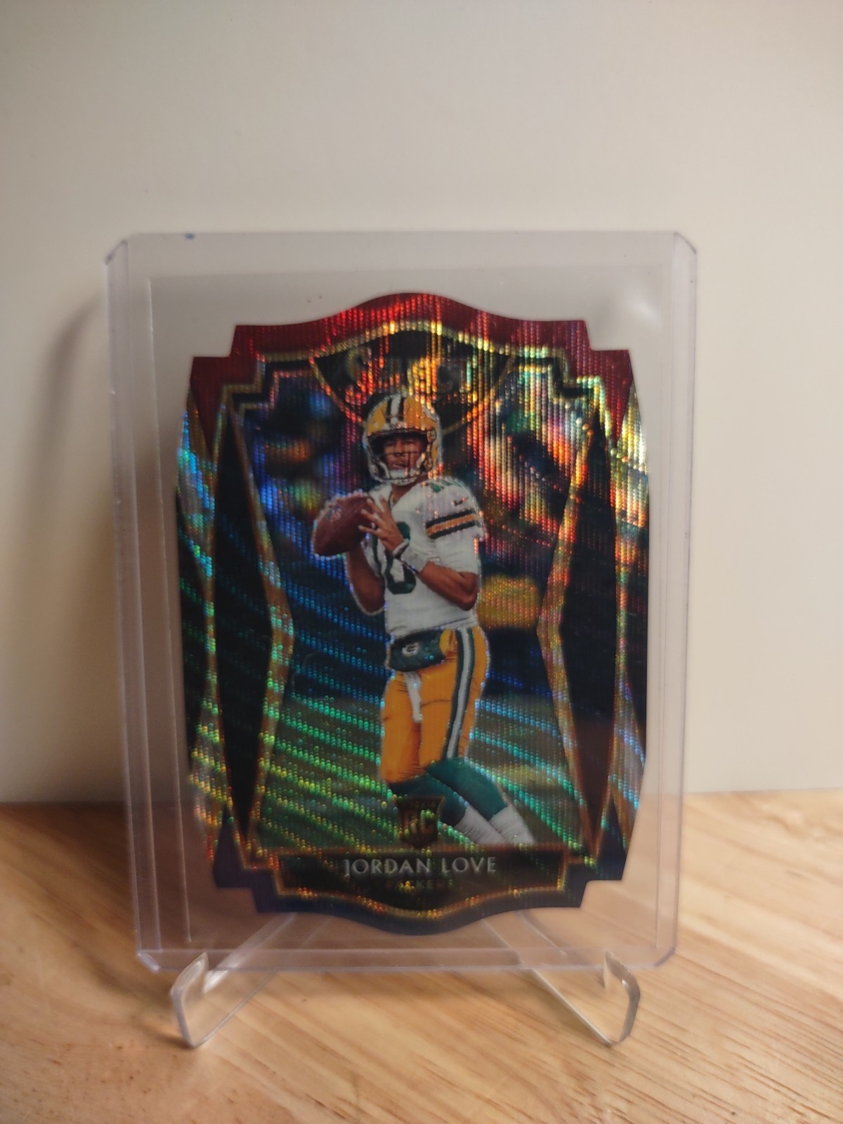 2020 Panini Select - Premier Level Jordan Love #147 Tri-Color Prizm Die-Cut (RC)