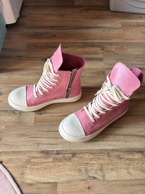 Pink Hightop Rick Owens | eBay