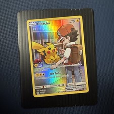 Pokemon Pikachu Holo Full Art Secret carta rara eclissi cosmica 241/236