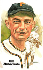 Postcard Bill McKechnie Perez-Steele Galleries Hall of Fame Third Series