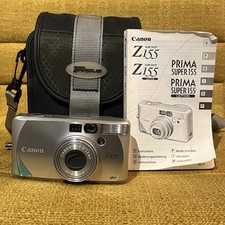 Canon Z155 Zoom Sure Shot Film Camera 37-155mm Used Tested & Works