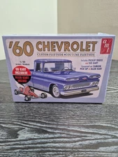 AMT 1/25 ’60 Chevrolet Fleetside Model Kit w/ Go Kart – Sealed Round 2