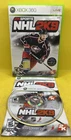 NHL 2K9 (Microsoft Xbox 360, 2008 w/ Manual, Tested and Works Great, Hockey)