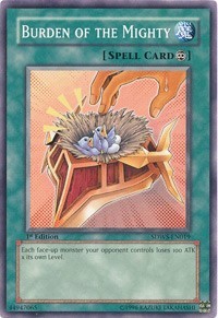 Burden of the Mighty SDWS-EN019 card