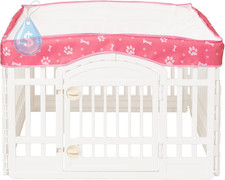 Dog Playpen Mesh Top Cover for 36" Inch Pet Playpen with 4 Panels, Note: Plaype
