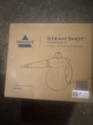 BISSELL SteamShot OmniReach Steamer Model 4171L New Factory Sealed
