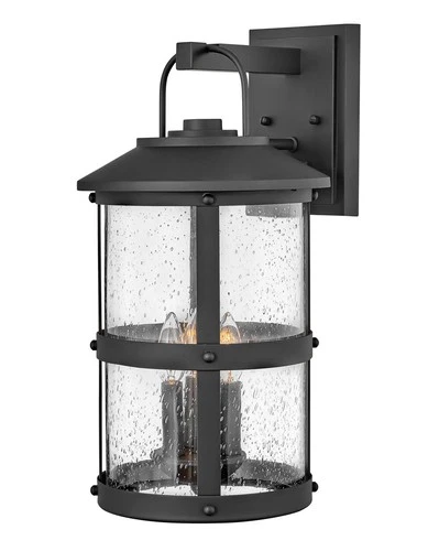 Hinkley Lighting 2685 Lakehouse 3 Light 20" Tall Open Air Outdoor - Black - Picture 1 of 5