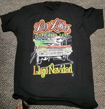 Los Lobos ~ Llego Navidad 2019 Promo T-Shirt ~ Large 100% Cotton Pre-shrunk