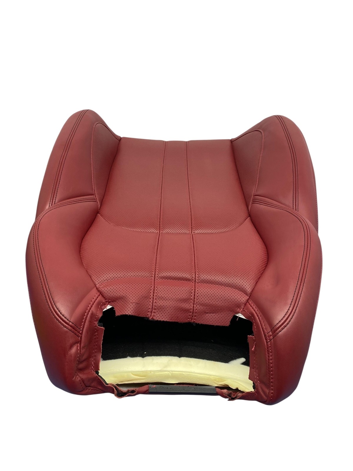2017-2024 MASERATI LEVANTE M161 FRONT RIGHT SIDE UPPER SEAT CUSHION | RED (RDG)