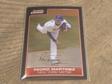 2006 Bowman Chrome #75 Pedro Martinez New York Mets Nmmt