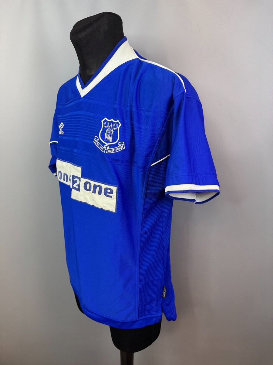 Everton FC 1999/00 エバートン ゲームシャツ　アンブロ 1999-00 Everton Home Shirt - 7/10 - (18-24 Months)