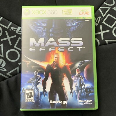 Mass Effect (Microsoft Xbox 360, 2007) Backwards Compatible Series S/X