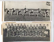 UNIVERSITY OF FLORIDA GATORS TYPE I FOOTBALL PHOTOS 1940-41 PLAYER CLAUDE DAVID