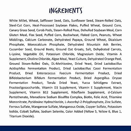 Vitakraft Menu Vitamin Fortified Cockatiel Food, 5 Lb.